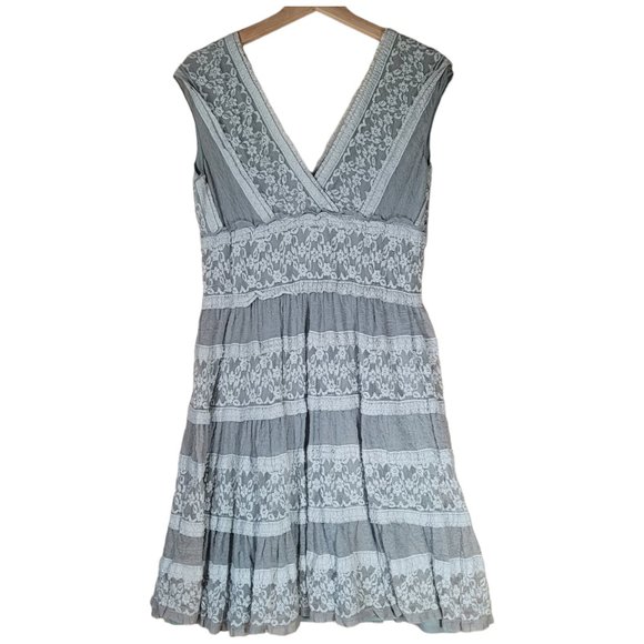 Max Studio Lace V-Neck Dress Women's M - Picture 4 of 4